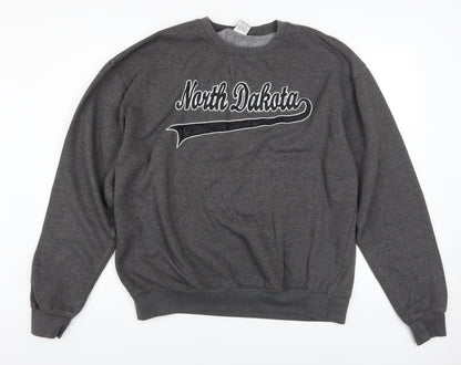 Mens UK Size 2XL Dimco Apparel Grey Pullover Sweatshirt