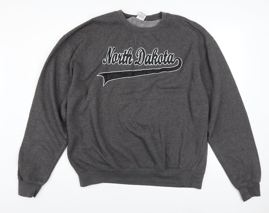 Mens UK Size 2XL Dimco Apparel Grey Pullover Sweatshirt