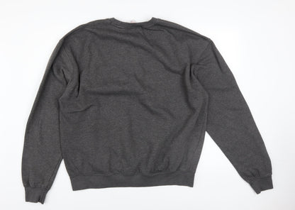 Mens UK Size 2XL Dimco Apparel Grey Pullover Sweatshirt