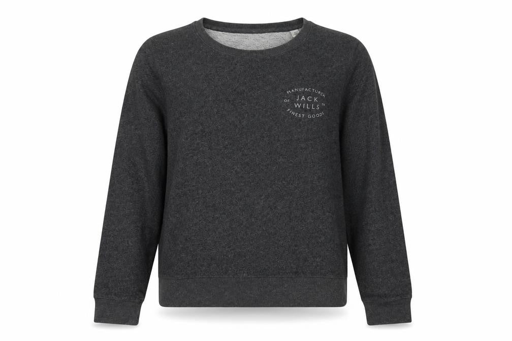 Womens UK Size 6 Jack Wills Grey Pullover Sweatshirt