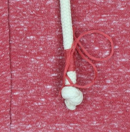 Womens UK Size 8 FatFace Red Full Zip Hoodie