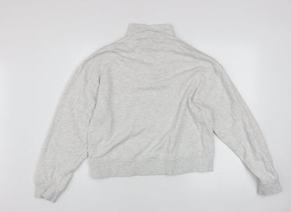 Womens UK Size 6 ASOS DESIGN Grey Pullover Sweatshirt