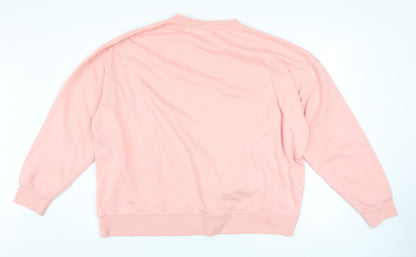 Womens UK Size 2XL Primark Pink Pullover Sweatshirt