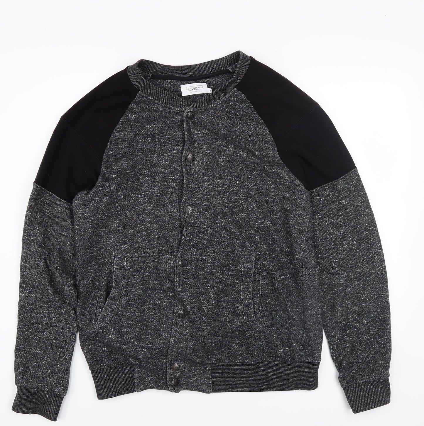 Womens UK Size M Elevenparis Grey Cardigan Sweatshirt