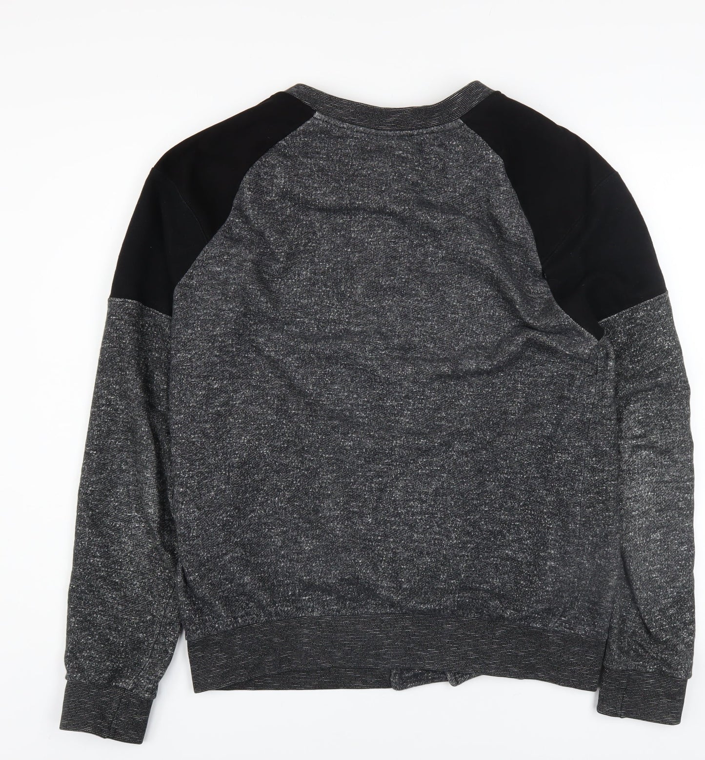 Womens UK Size M Elevenparis Grey Cardigan Sweatshirt