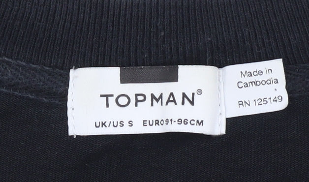 Mens UK Size S Topman Multicoloured Pullover Sweatshirt