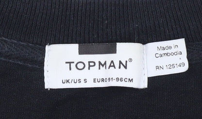 Mens UK Size S Topman Multicoloured Pullover Sweatshirt
