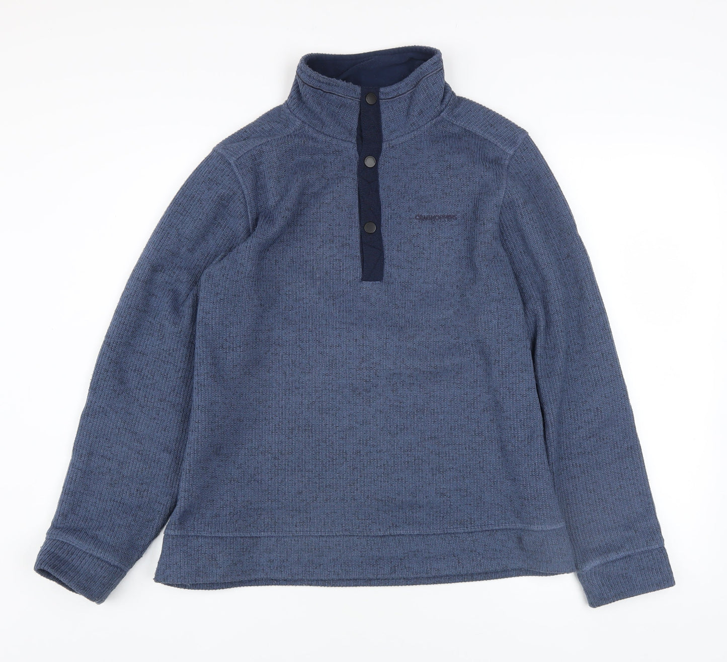 Mens UK Size S Craghoppers Blue Henley Sweatshirt