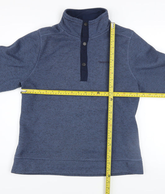Mens UK Size S Craghoppers Blue Henley Sweatshirt