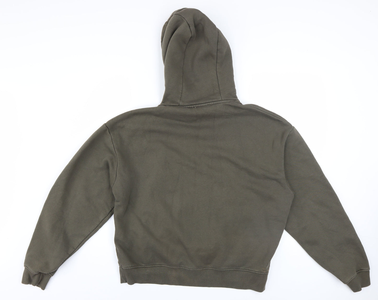 Womens UK Size 12 Zara Green Pullover Hoodie