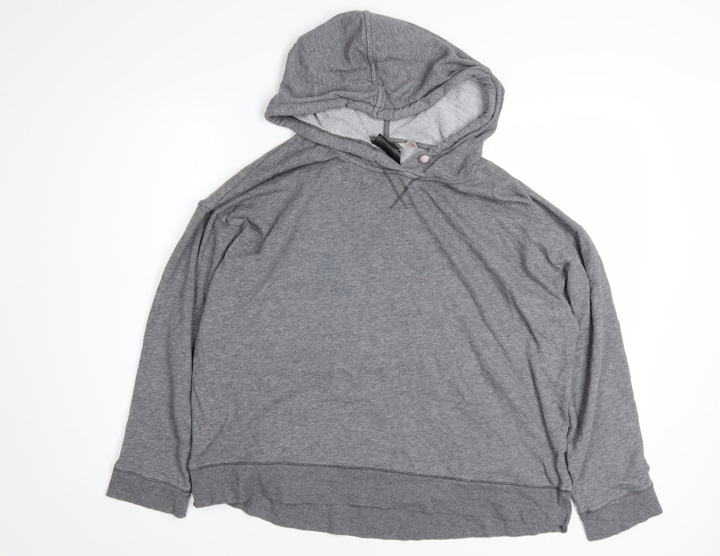 Womens UK Size L H&M Grey Pullover Hoodie