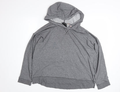 Womens UK Size L H&M Grey Pullover Hoodie
