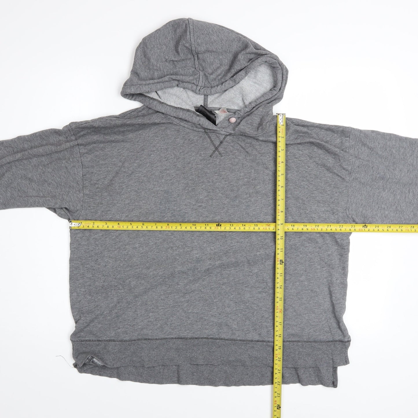 Womens UK Size L H&M Grey Pullover Hoodie
