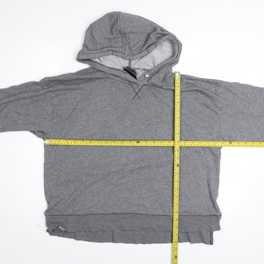 Womens UK Size L H&M Grey Pullover Hoodie