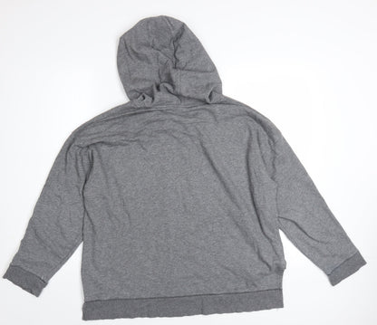 Womens UK Size L H&M Grey Pullover Hoodie