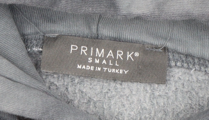 Womens UK Size S Primark Grey Pullover Hoodie
