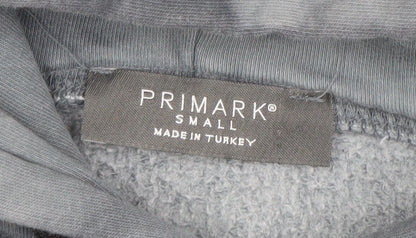Womens UK Size S Primark Grey Pullover Hoodie