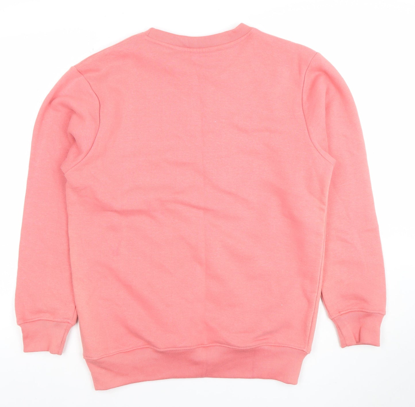 Womens UK Size XS 304 Pink Pullover Sweatshirt