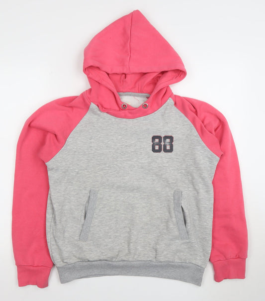 Womens UK Size 14 Saltrock Grey Pullover Hoodie