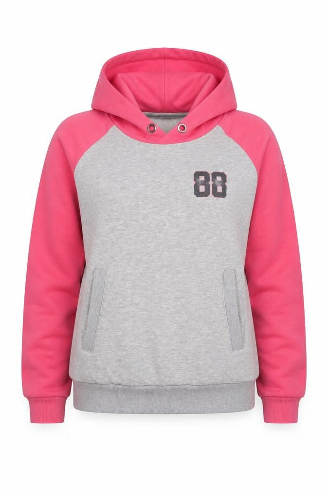 Womens UK Size 14 Saltrock Grey Pullover Hoodie