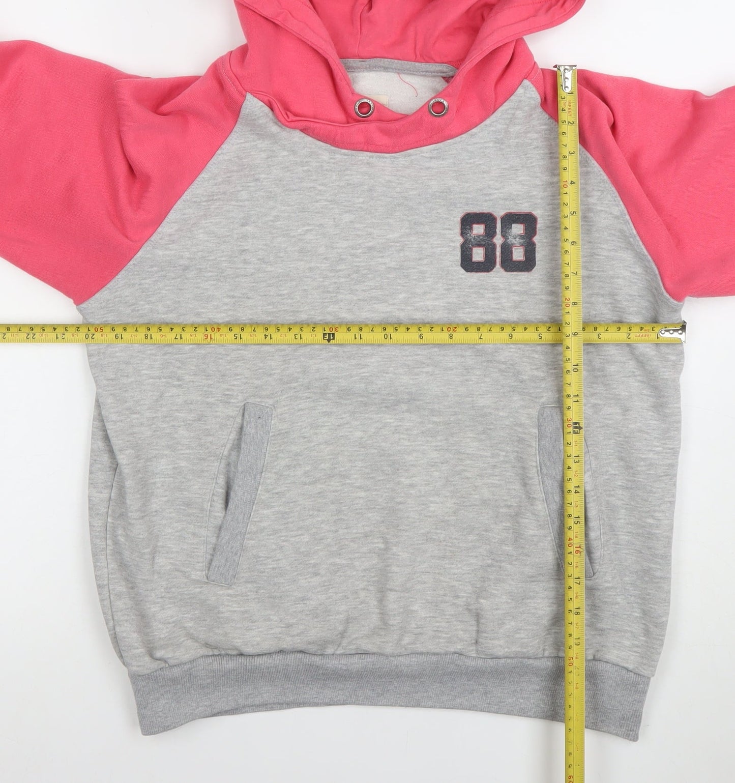Womens UK Size 14 Saltrock Grey Pullover Hoodie