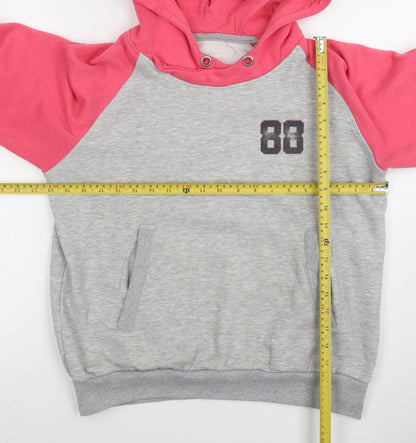 Womens UK Size 14 Saltrock Grey Pullover Hoodie