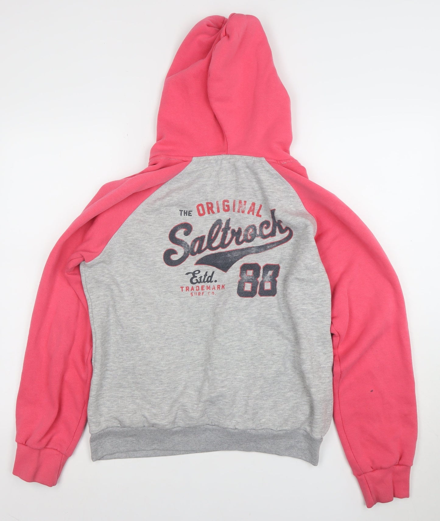 Womens UK Size 14 Saltrock Grey Pullover Hoodie