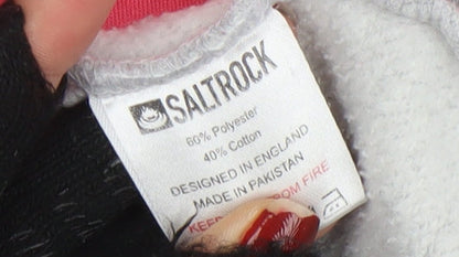 Womens UK Size 14 Saltrock Grey Pullover Hoodie