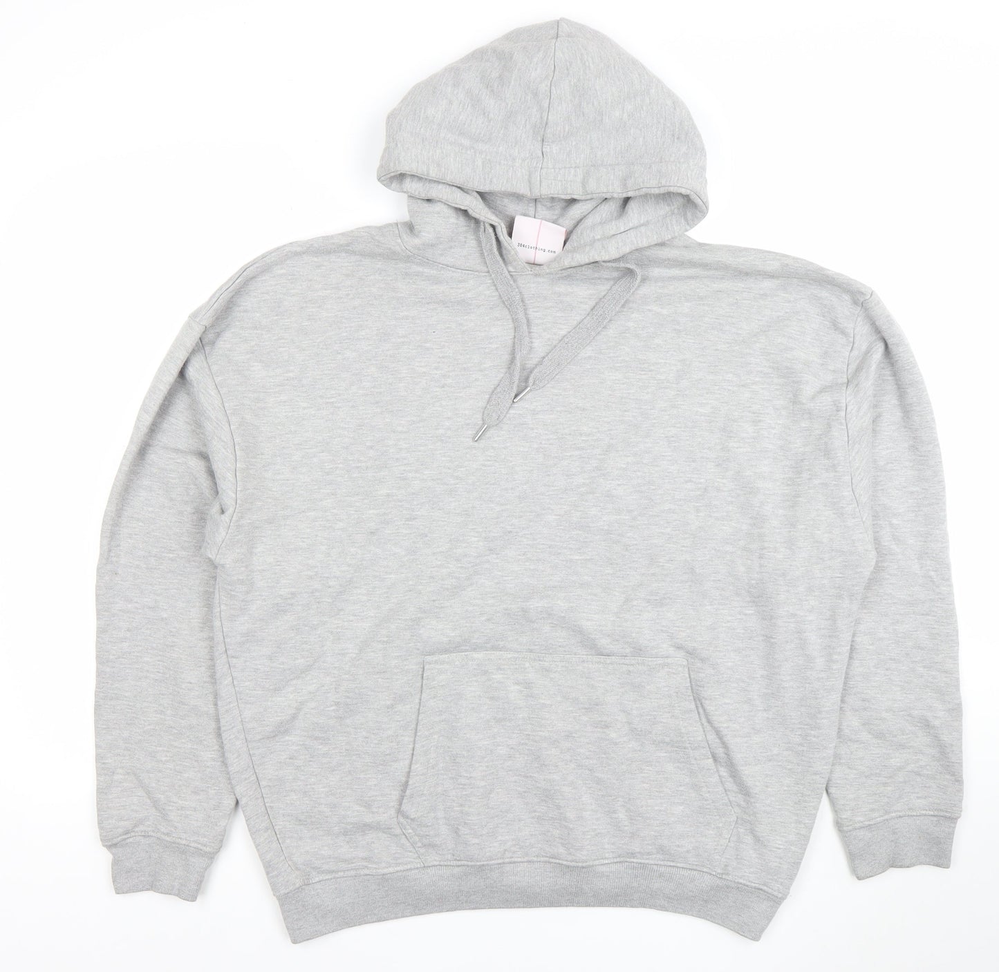 Womens UK Size M 304 Clothing Grey Pullover Hoodie