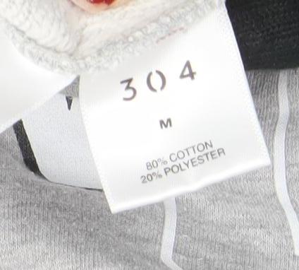 Womens UK Size M 304 Clothing Grey Pullover Hoodie