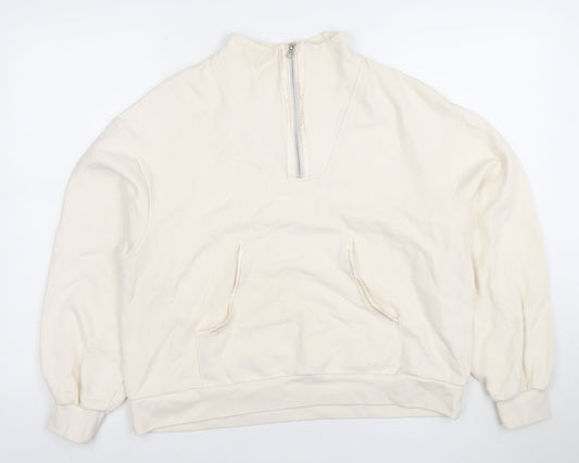 Womens UK Size 12 Chelsea Peers Beige Pullover Sweatshirt