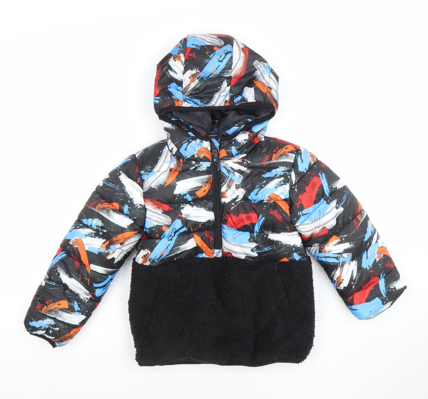 Boys UK Size 5-6 Years Mountain Warehouse Multicoloured Puffer Jacket
