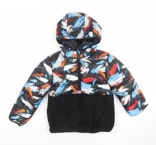 Boys UK Size 5-6 Years Mountain Warehouse Multicoloured Puffer Jacket