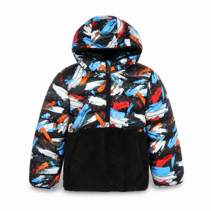 Boys UK Size 5-6 Years Mountain Warehouse Multicoloured Puffer Jacket
