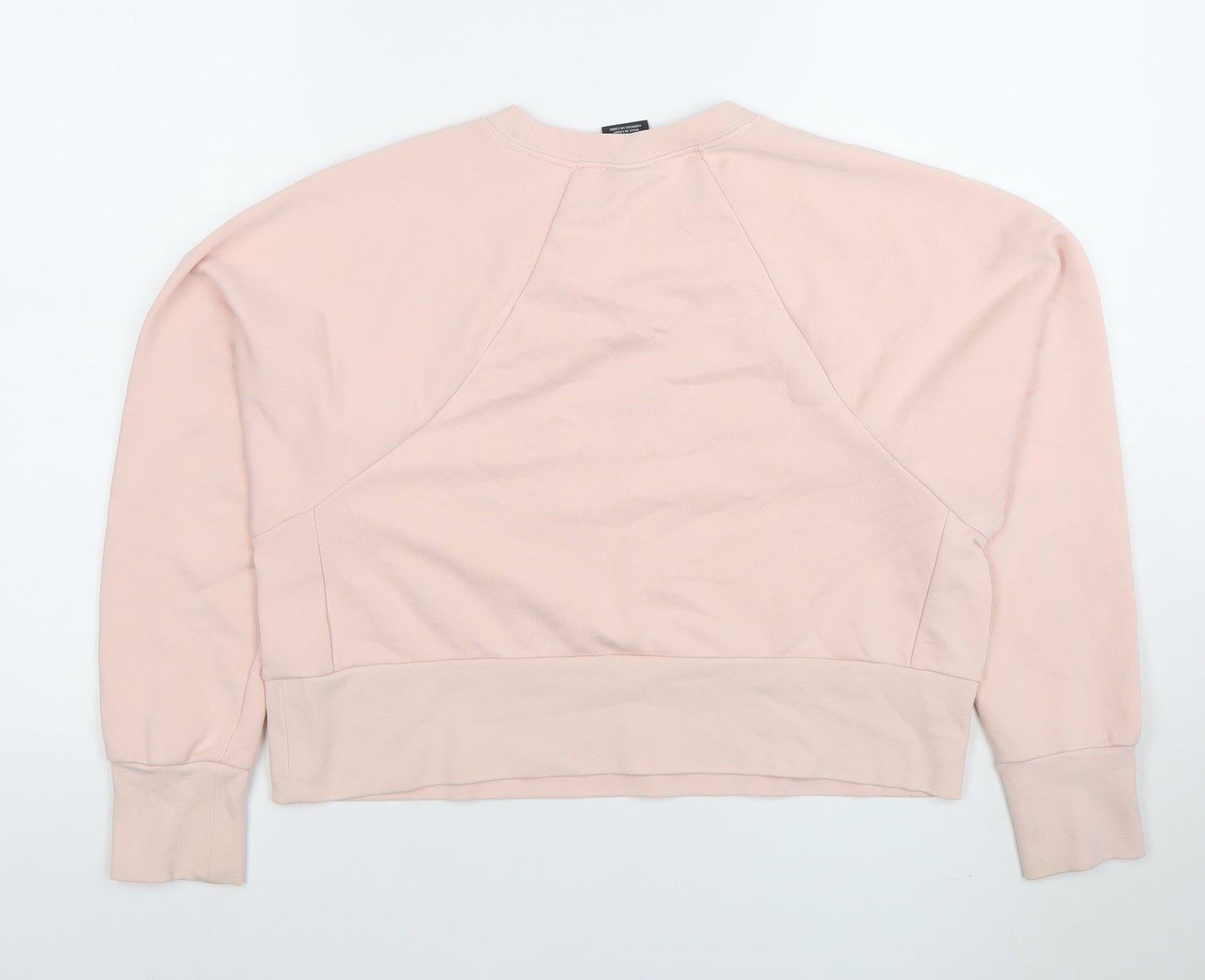 Womens UK Size S Nike Pink Pullover Sweatshirt