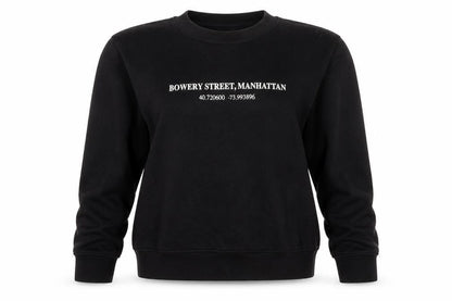Womens UK Size XS Primark Black Pullover Sweatshirt