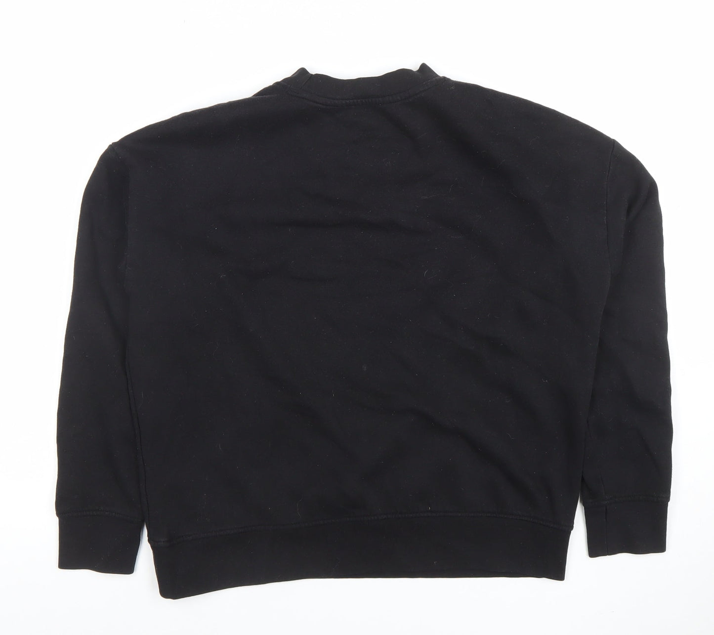 Womens UK Size XS Primark Black Pullover Sweatshirt