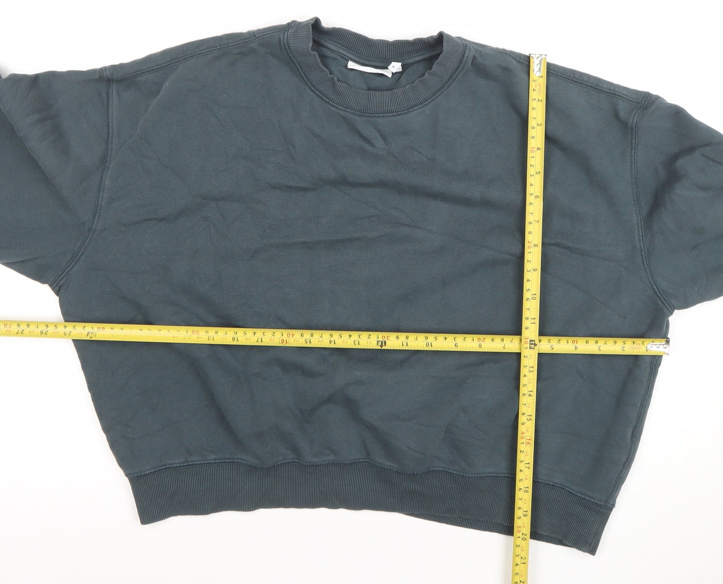 Womens UK Size M Weekday Blue Pullover Sweatshirt