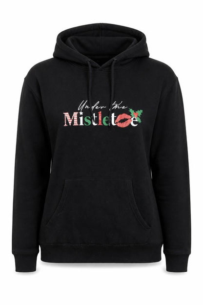 Womens UK Size S New Look Black Pullover Hoodie
