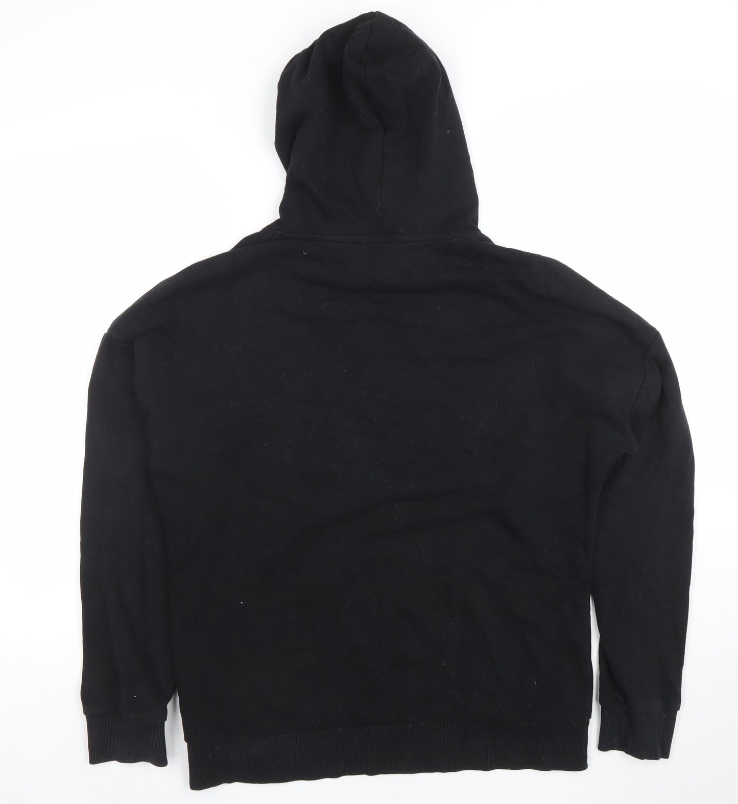Womens UK Size S New Look Black Pullover Hoodie