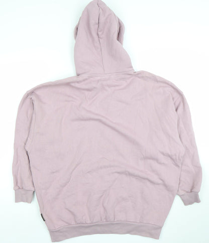Womens UK Size S Napapijri Pink Pullover Hoodie
