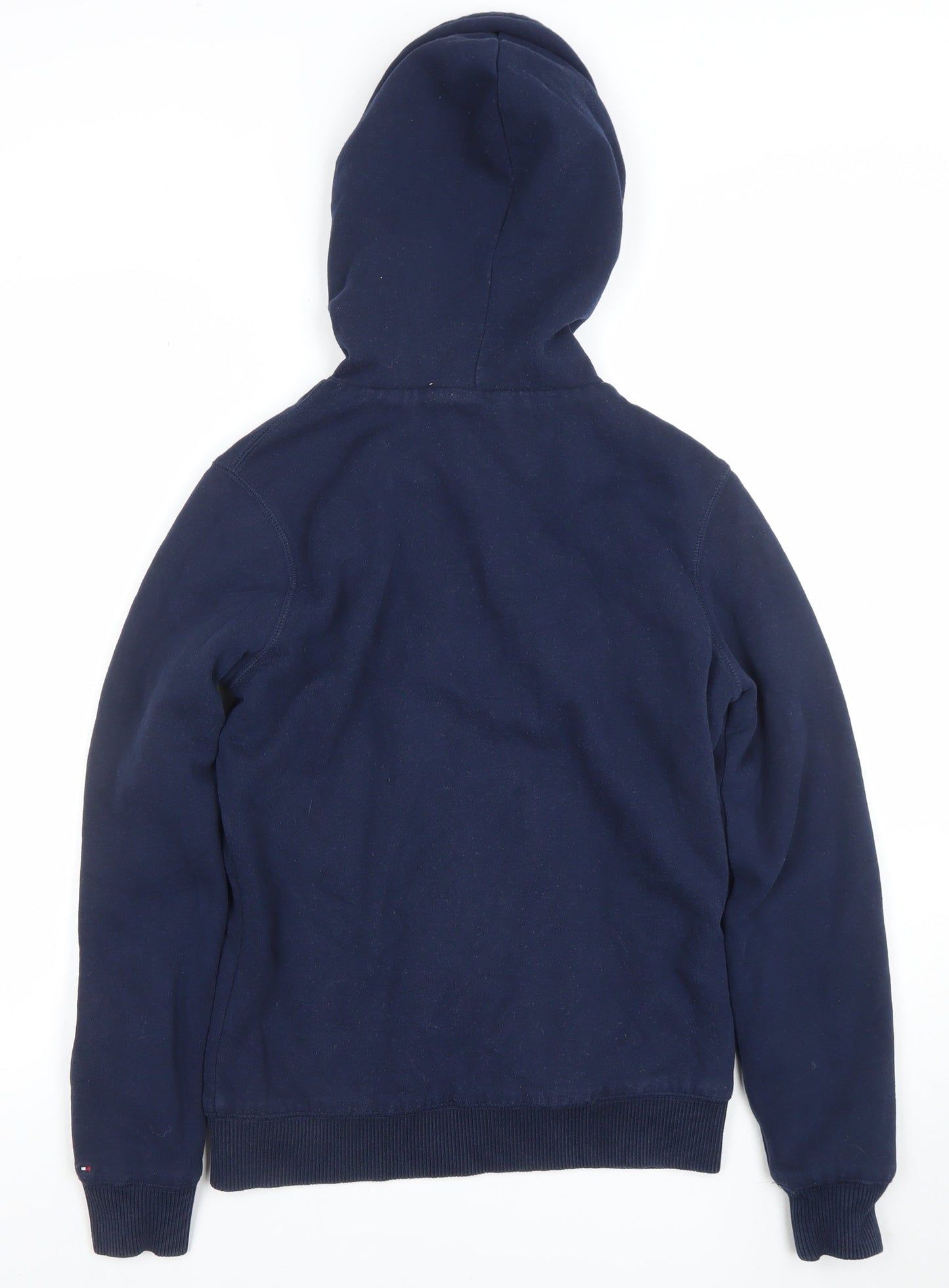 Womens UK Size S Tommy Hilfiger Blue Full Zip Hoodie