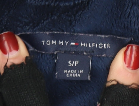 Womens UK Size S Tommy Hilfiger Blue Full Zip Hoodie