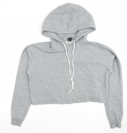Womens UK Size S Wild Fable Grey Pullover Hoodie
