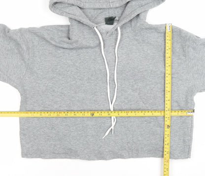 Womens UK Size S Wild Fable Grey Pullover Hoodie