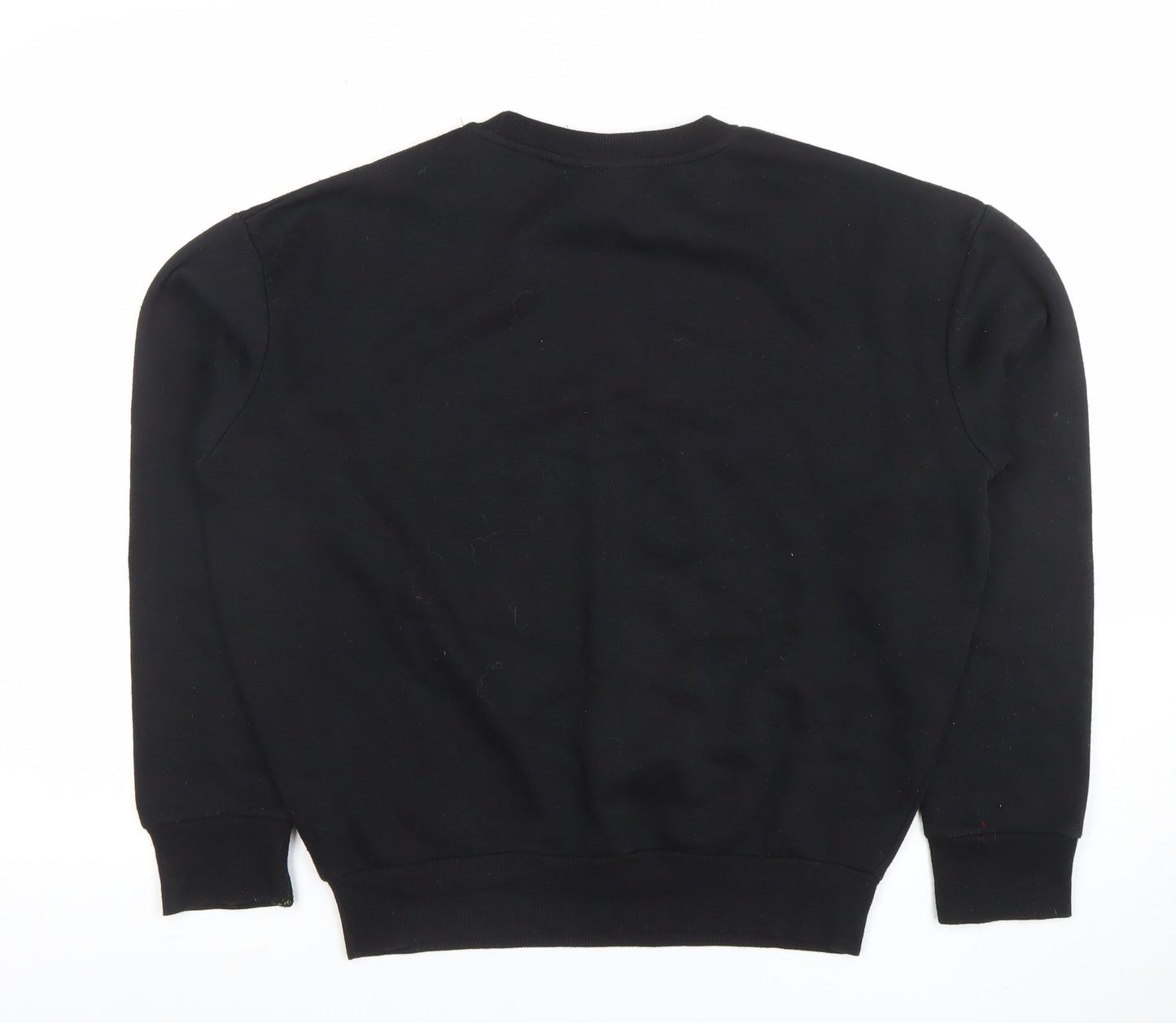 Womens UK Size XS Disney Black Pullover Sweatshirt