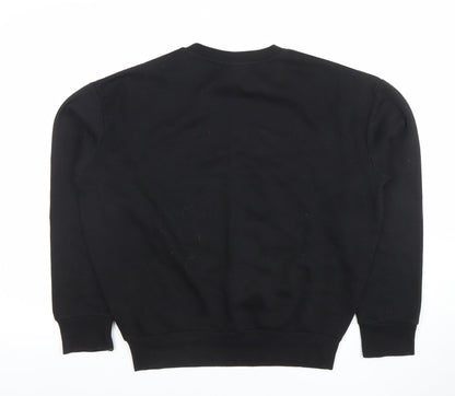 Womens UK Size XS Disney Black Pullover Sweatshirt
