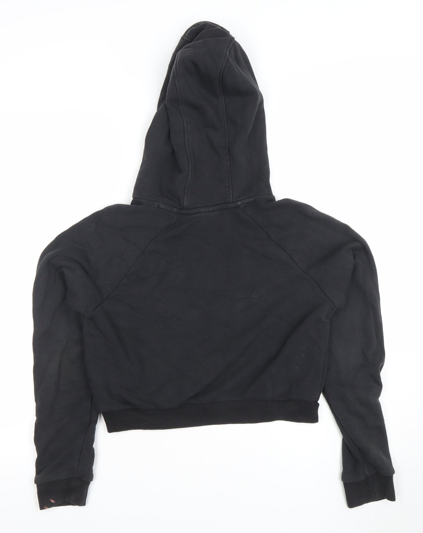 Womens UK Size 12 adidas Black Pullover Hoodie