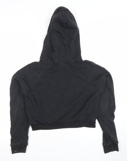 Womens UK Size 12 adidas Black Pullover Hoodie