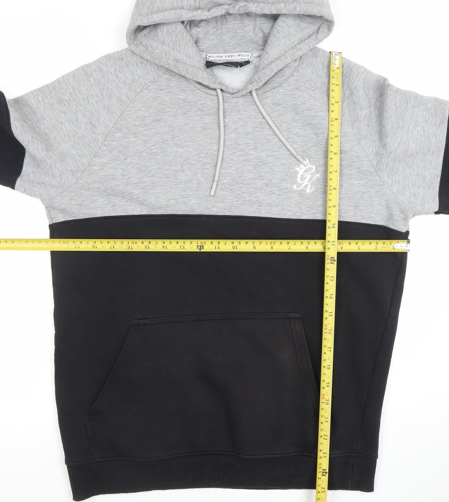 Mens UK Size M Gym King Multicoloured Pullover Hoodie